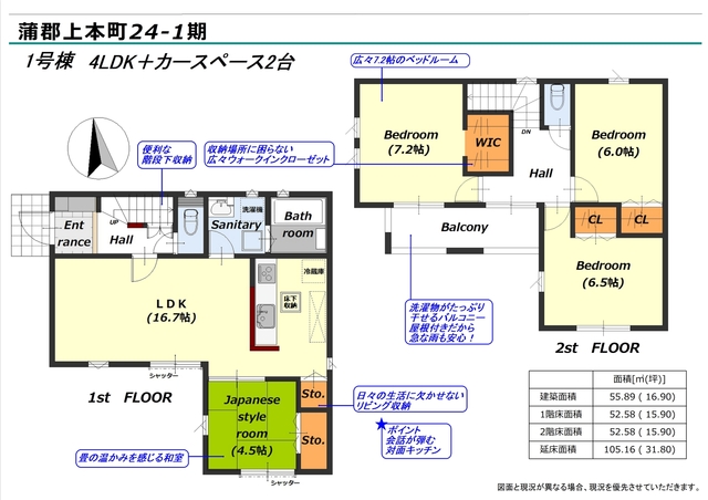 リナージュ蒲郡上本町　第１期